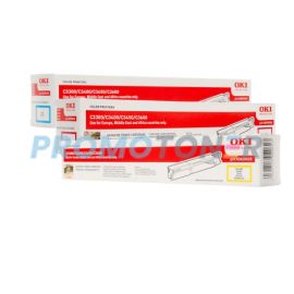Oki C3300 C3400 C3450 C3600 Toner CMY Pack of 3