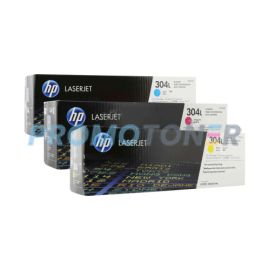 HP 304L Toner CMY Economy Pack of 3