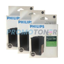 Philips Pfa 441 Ink Cartridge Black Pack Of 3
