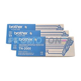 Brother TN-2000 Toner Black 3 Pack