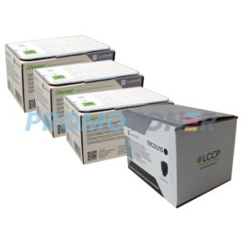 Lexmark CS521DN Toner CMYK Ultra High Yield Pack of 4