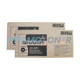 Sharp AR-168 Toner Cartridge Black Pack Of 2