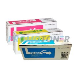 Kyocera Mita TK-880 Toner CMY Pack of 3