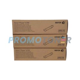 Xerox Phaser 6700 Toner CMY High Yield Pack of 3