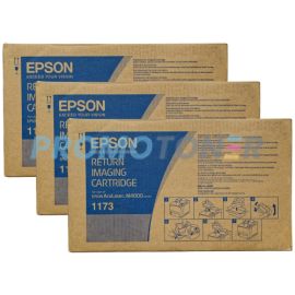 Epson 1173 Toner Cartridge Black Pack Of 3