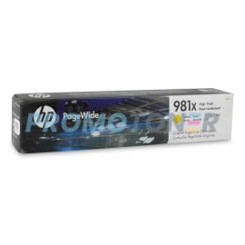 HP 981X L0R11A GIALLO INCHIOSTRO - 10000 PAGINE PER PAGEWIDE ENTERPRISE COLOR 556DN