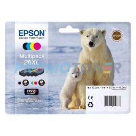 EPSON 26XL C13T26364020 CMYK INCHIOSTRO - 2600 PAGINE PER EXPRESSION PREMIUM XP-520