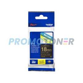BROTHER TZE-344 GOLD ON BLACK P-TOUCH TAPE PER P-TOUCH CUBE PLUS PT-P710BT