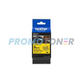 BROTHER TZE-FX611 NERO E GIALLO CASSETTA PER GL-100