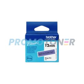BROTHER BTAG-F31 BLACK ON PURPLE LABELS FOR BTAG PT-N10