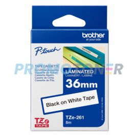 BROTHER TZE-261CIV NERO SU BIANCO P-TOUCH TAPE PER PT-3600