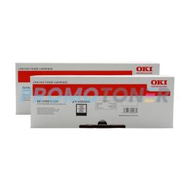 Okidata C610 Toner Black 2 Pack