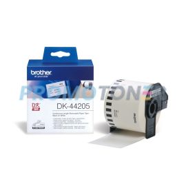 BROTHER DK-44205 NERO SU BIANCO P-TOUCH TAPE PER QL-500