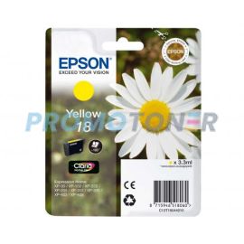 EPSON 18 C13T18044010 GIALLO INCHIOSTRO - 180 PAGINE PER EXPRESSION HOME XP-102