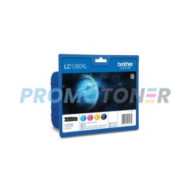 BROTHER LC-1280XLVALBPDR NERO/COLORE INCHIOSTRO - 3600 PAGINE A COLORI PER MFC-J5910DW