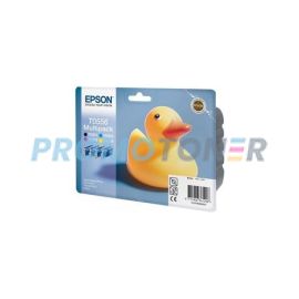 EPSON T0556 C13T05564030 CMYK INCHIOSTRO - 290 PAGINE BIANCO/NERO PER STYLUS PHOTO R240