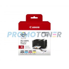 CANON PGI-1500XL 9182B004 CMYK INCHIOSTRO - 2735 PAGINE A COLORI PER MAXIFY MB2050