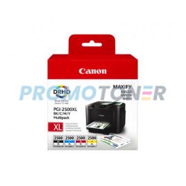 CANON PGI-2500XL 9254B004 CMYK INCHIOSTRO - 2500 PAGINE BIANCO/NERO PER MAXIFY IB4050