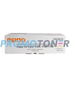 Eurotone 2x Toner Cartuccian per Utax CDC 1725 1730 sostituito neroe TK 865 BK atrone